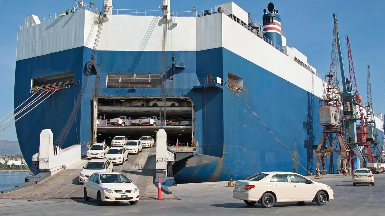 U.S. Vehicle Shipping Map